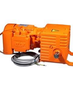 Winch motor EWA12 230/50 3.0A 250Nm 3.1rpm travel 13.5r=2800